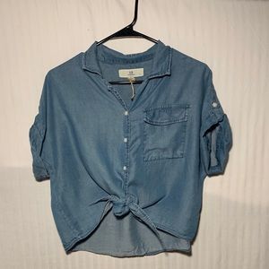 Button Up Denim Shirt